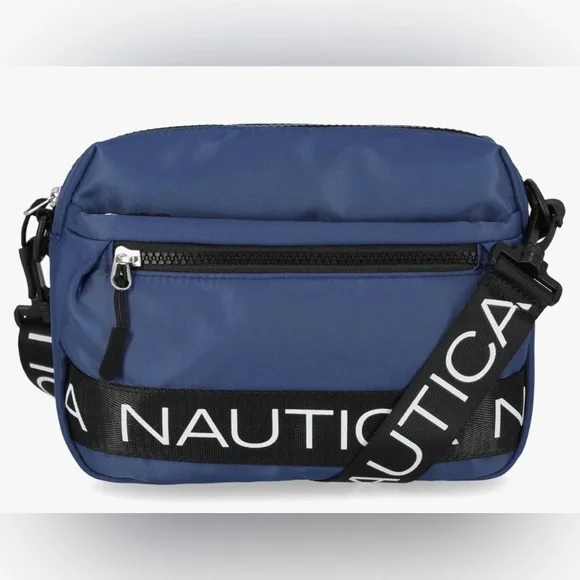 Náutica Nylon Bean Crossbody / Belt Bags with adjustable shoulder straps . New - Picture 1 of 14